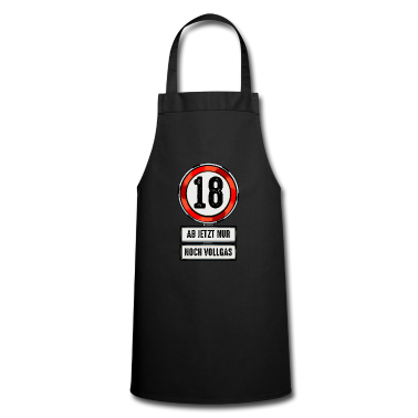 Geschenk zum 18 Schürze - 18 Jahre Lustiges Schild 18. Geburtstag Geschenk