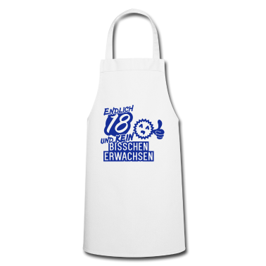 Geschenk zum 18 Schürze - 18 Jahre & nicht erwachsen