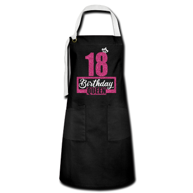 Geschenk zum 18 Schürze - 18. Geburtstag 18 Jahre 18er Birthday Queen