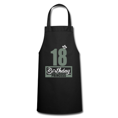 Geschenk zum 18 Schürze - 18. Geburtstag 18 Jahre 18er Birthday Princess