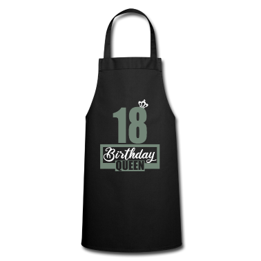 Geschenk zum 18 Schürze - 18. Geburtstag 18 Jahre 18er Birthday Queen