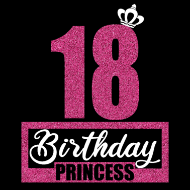 Motiv 18. Geburtstag 18 Jahre 18er Birthday Princess