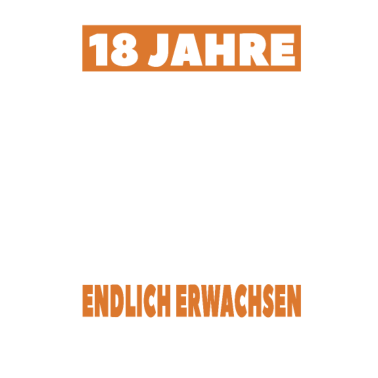 Motiv 18 Geburtstag Geschenkidee