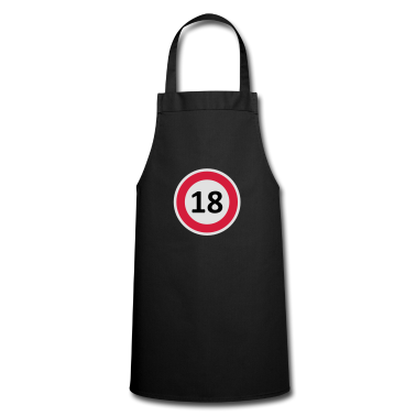 Geschenk zum 18 Schürze - 18
