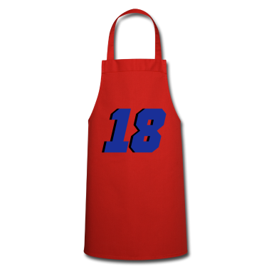 Geschenk zum 18 Schürze - 18