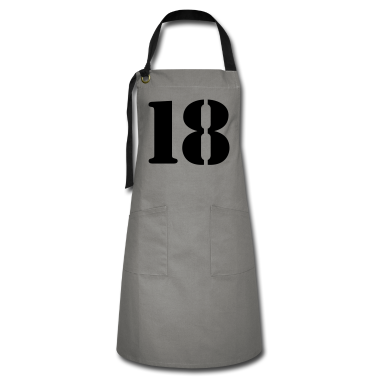 Geschenk zum 18 Schürze - 18