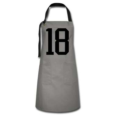 Geschenk zum 18 Schürze - 18