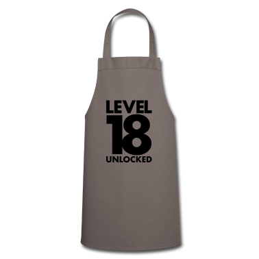 Geschenk zum 18 Schürze - Level 18 Shirt | 18. Geburtstag Gamer Geschenke