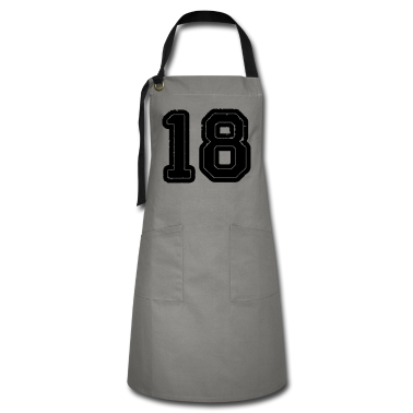 Geschenk zum 18 Schürze - 18