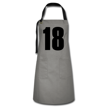 Geschenk zum 18 Schürze - 18