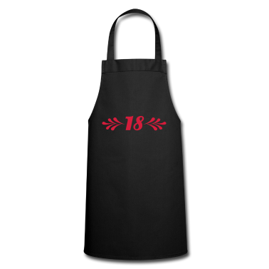 Geschenk zum 18 Schürze - 18