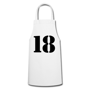 Geschenk zum 18 Schürze - 18