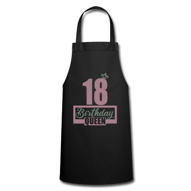 Geschenk zum 18 Schürze - 18. Geburtstag 18 Jahre 18er Birthday Queen