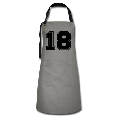 Geschenk zum 18 Schürze - 18
