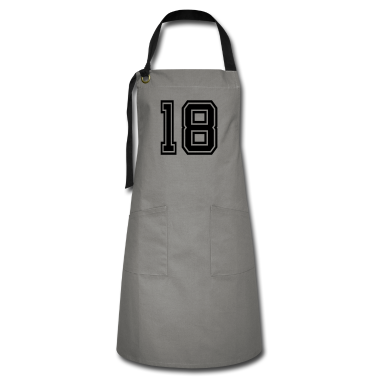 Geschenk zum 18 Schürze - 18
