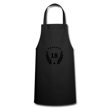 Geschenk zum 18 Schürze - 18