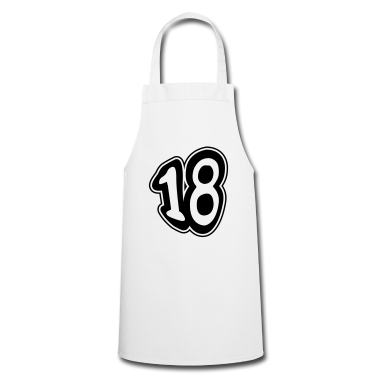 Geschenk zum 18 Schürze - 18