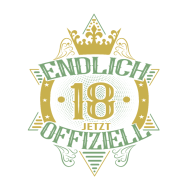 Motiv Geburtstag 18 endlich offiziell