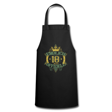 Geschenk zum 18 Schürze - Geburtstag 18 endlich offiziell