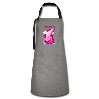 Geschenk zum 18 Schürze - Einhorn 18. Geburtstag Geschenk 18 Jahre Einhörner