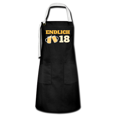Geschenk zum 18 Schürze - Endlich 18 Jahre alt / 18. Geburtstag