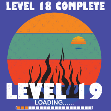 Motiv Endlich 18, Geburtstagsgeschenk zum 18 .