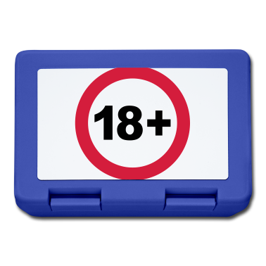 Geschenk zum 18 Brotdose - 18 / 18. Geburtstag. / 18+