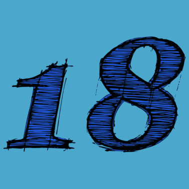 Motiv 18.GB, 18, 18er, Geschenk 18