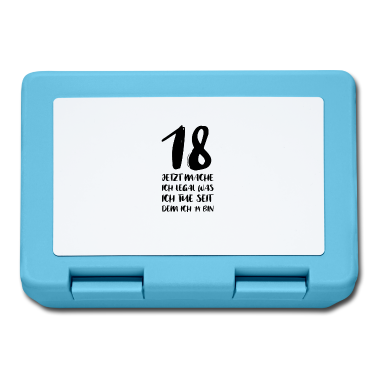 Geschenk zum 18 Brotdose - 18. Geburtstag