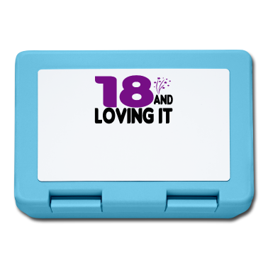 Geschenk zum 18 Brotdose - 18 Jahre 18 Geburtstag Geschenk