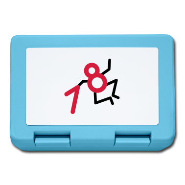 Geschenk zum 18 Brotdose - Endlich: 18 Jahre!