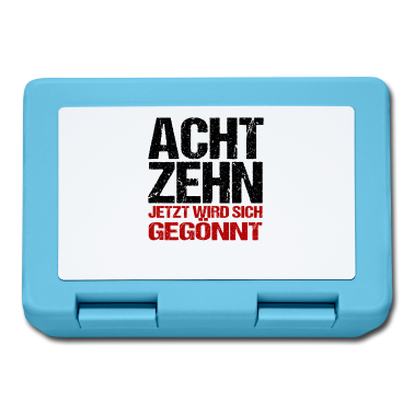 Geschenk zum 18 Brotdose - 18 Jahre 18 Geburtstag Geschenk