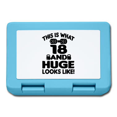 Geschenk zum 18 Brotdose - 18 Jahre 18 Geburtstag Geschenk