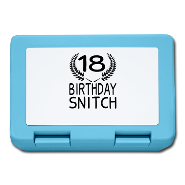 Geschenk zum 18 Brotdose - 18 Jahre 18 Geburtstag Geschenk