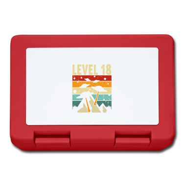 Geschenk zum 18 Brotdose - Level 18 Gaming Controller 18. Geburtstag