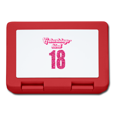 Geschenk zum 18 Brotdose - 18. Geburtstag 18 Jahre 18er Geburtstagskind