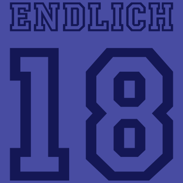 Motiv Endlich 18 Trikot