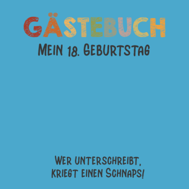 Motiv Gästebuch 18. Geburtstag