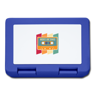 Geschenk zum 18 Brotdose - Retro Best Of 2002 18. Geburtstag