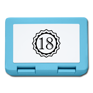 Geschenk zum 18 Brotdose - 18