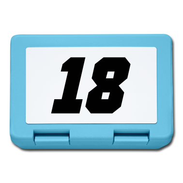 Geschenk zum 18 Brotdose - 18