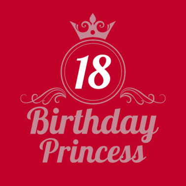 Motiv 18. Geburtstag 18 Jahre 18er Birthday Princess