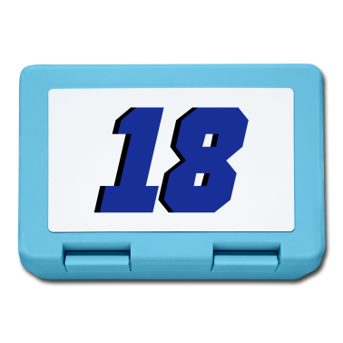 Geschenk zum 18 Brotdose - 18