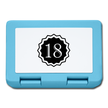 Geschenk zum 18 Brotdose - 18