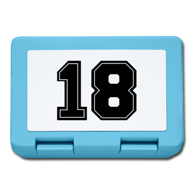 Geschenk zum 18 Brotdose - 18