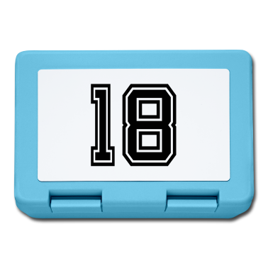 Geschenk zum 18 Brotdose - 18