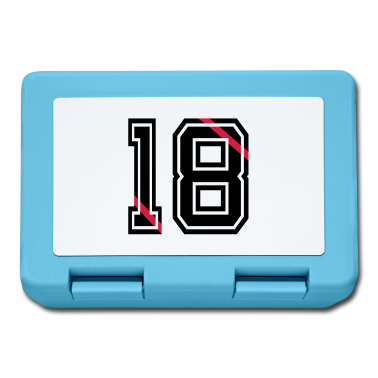 Geschenk zum 18 Brotdose - 18