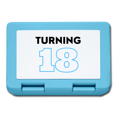 Geschenk zum 18 Brotdose - 18. Geburtstag Junge/Mann