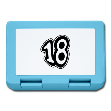 Geschenk zum 18 Brotdose - 18