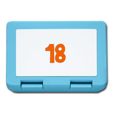 Geschenk zum 18 Brotdose - 18